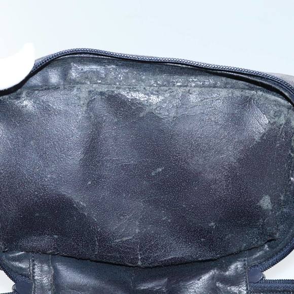 GUCCI Vanity Cosmetic Pouch Suede Black 032 1705 0140 Auth 70384 - Picture 10 of 16